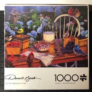 Buffalo Games - Darrell Bush - Country Breakfast Club - 1000 Piece Jigsaw Puzzle